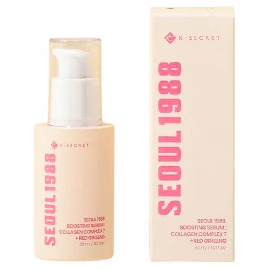 Sérum de Colágeno K Secret Seoul 1988 Boosting Serum Collagen Complex 7 Red Ginseng 30ml
