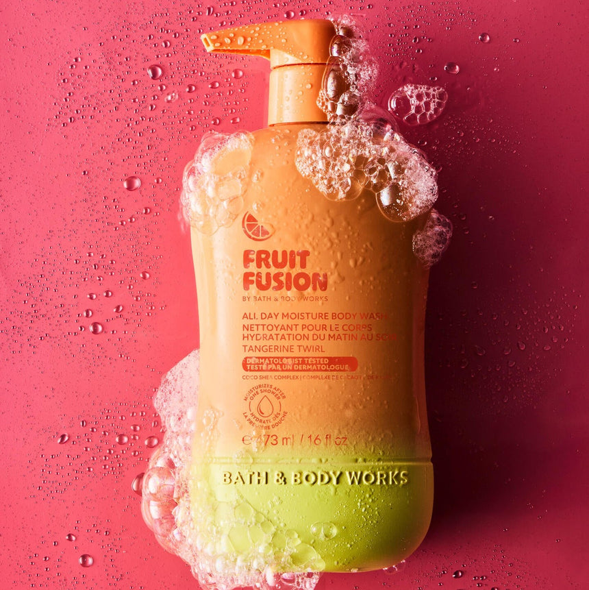 Gel de Ducha Bath & Body Fruit Fussion Tangerine Moisturizing Body Wash 473ml