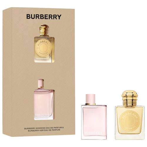 Kit de Perfumes Mini Burberry Her & Goddess Perfume Coffret