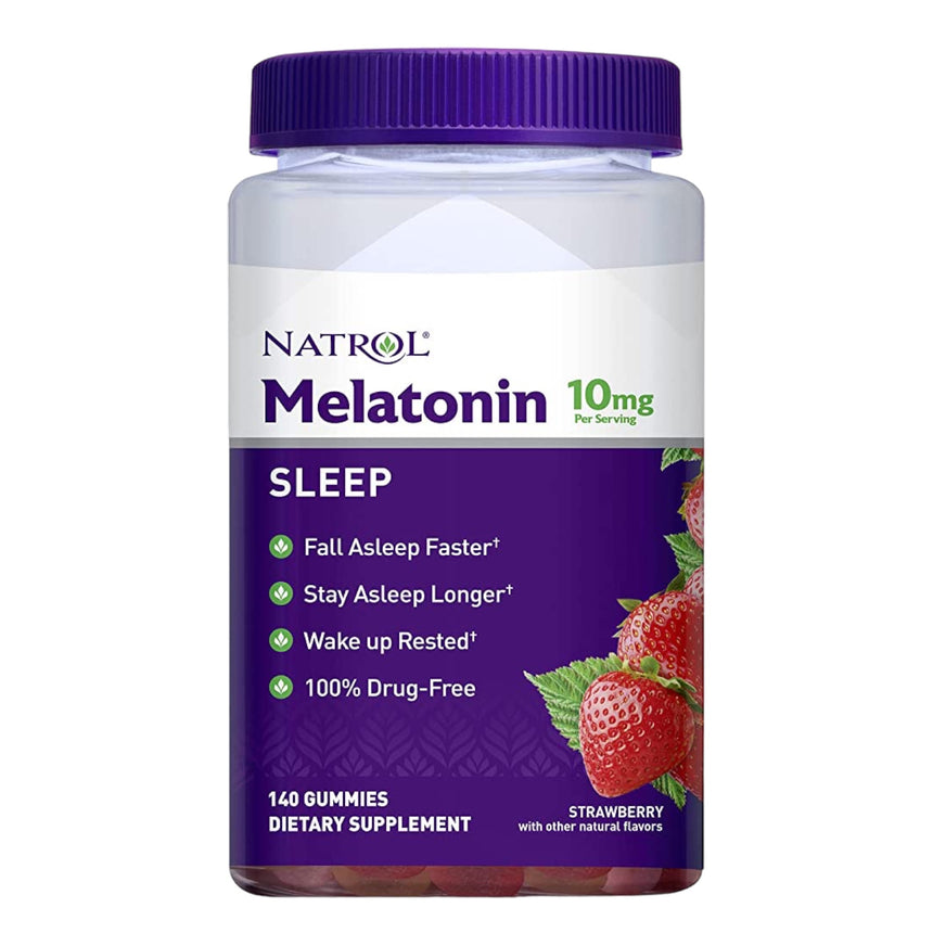 Gomitas para Dormir de Melatonina Natrol Melatonin Sleep 10mg 140uni