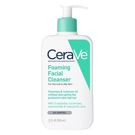 Limpiador Facial Cerave Foaming Facial Cleanser Oil Control (355ml)