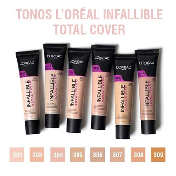Base L’Oréal Infallible Total Cover