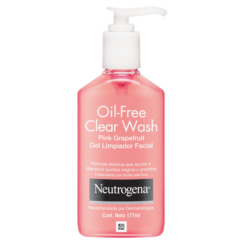 Al por Mayor Limpiador Facial de Pomelo para Acne Neutrogena Oil Free Clear Wash Pink Grapefruit