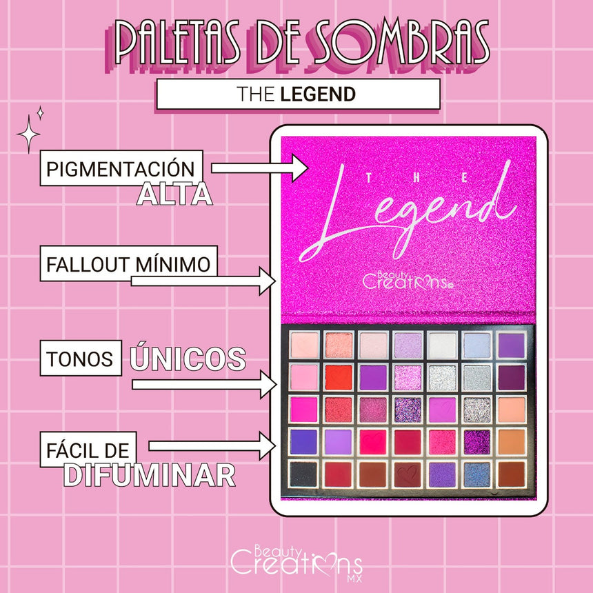 Sombras Beauty Creations The Legend