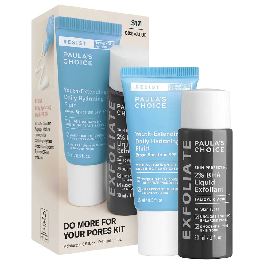 Kit de Skincare Paula's Choice Do More for Your Pores Kit