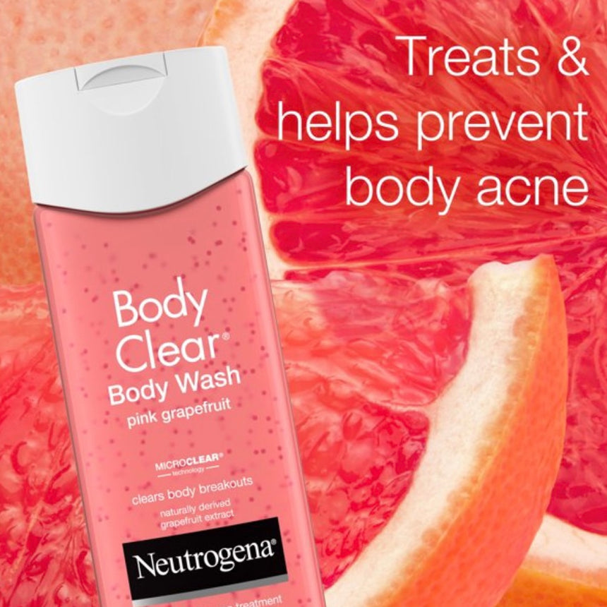 Exfoliante Corporal Neutrogena Body Clear Body Wash Pink Grapefruit