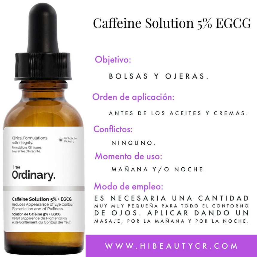 Al por Mayor The Ordinary Caffeine Solution 5% + EGCG