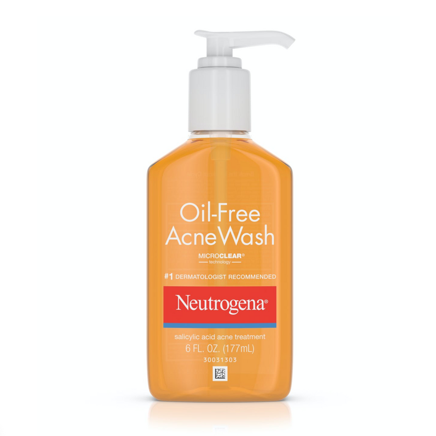 Limpiador Facial Neutrogena Oil Free Acne Wash 177ml