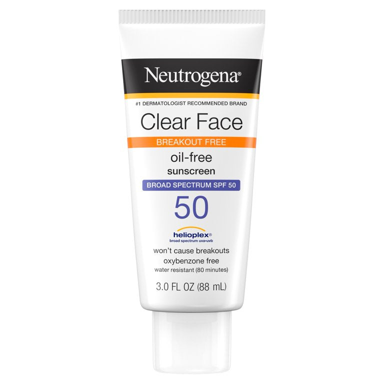 Protector Solar Neutrogena Clear Face Break-Out Free 50spf
